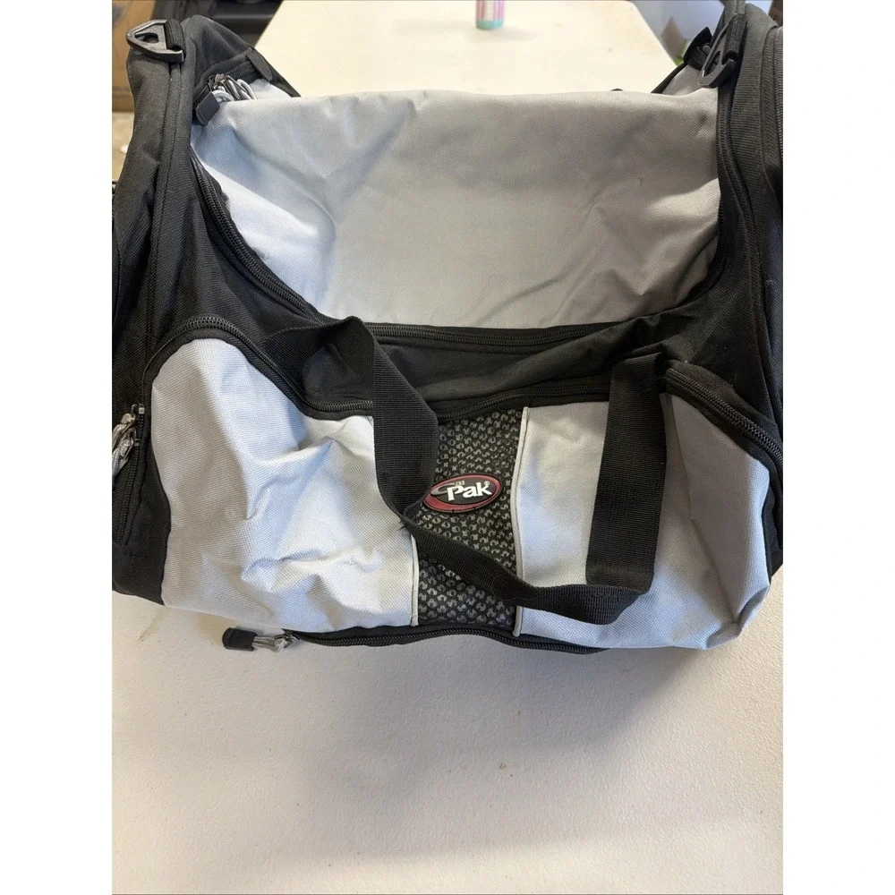 Calpak Duffle Bag Carry On Luggage Gray Black